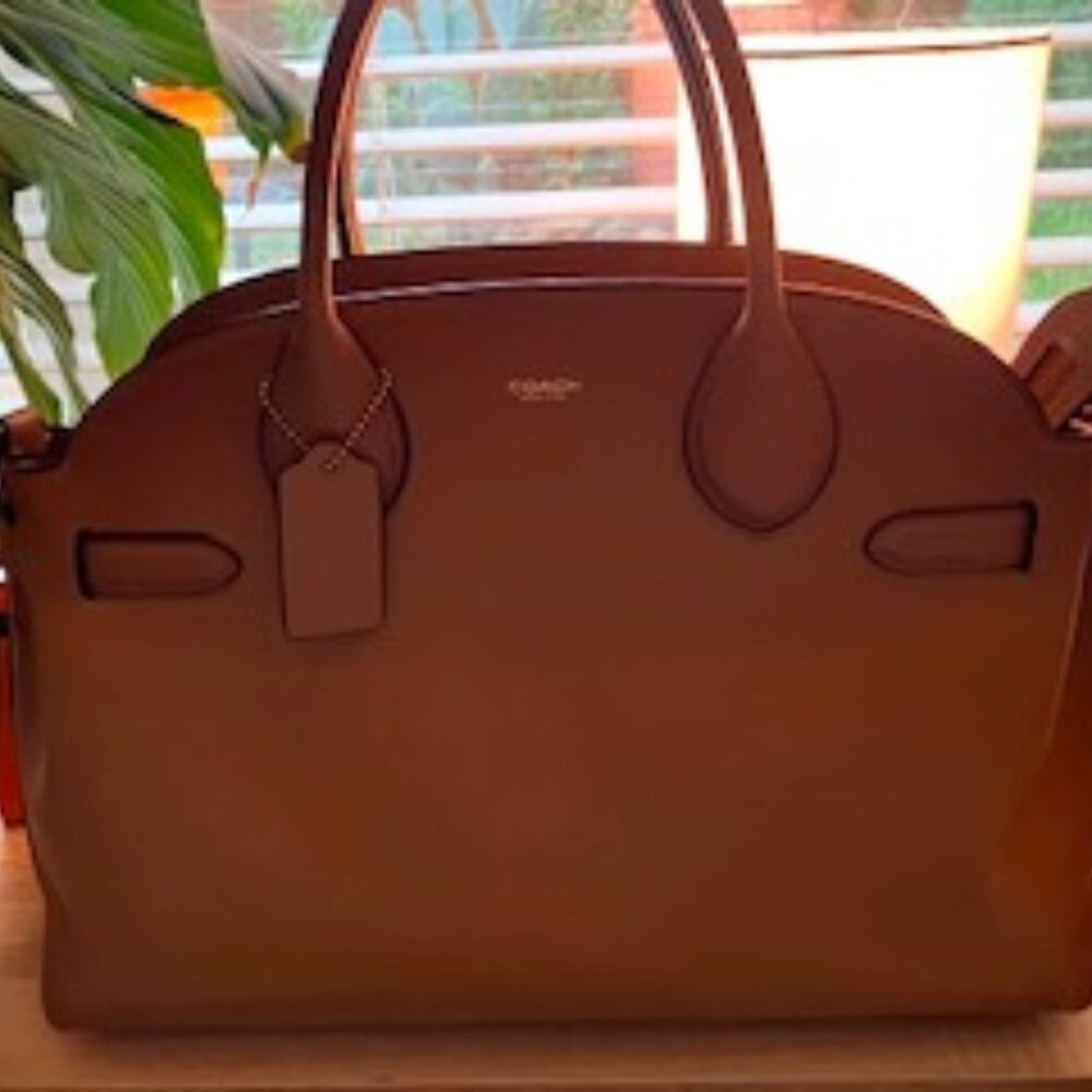 Coach Soft Empire Carryall Bag 40 in Honey Brown